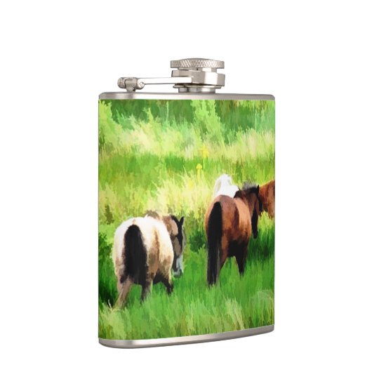 馬 フラスク (右)