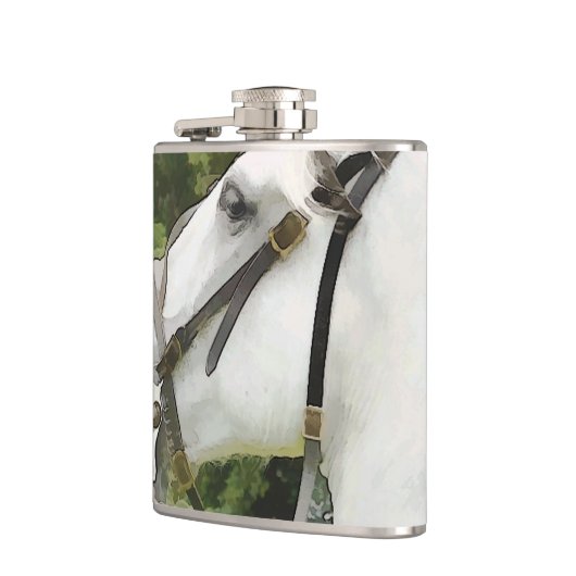 馬 フラスク (左)