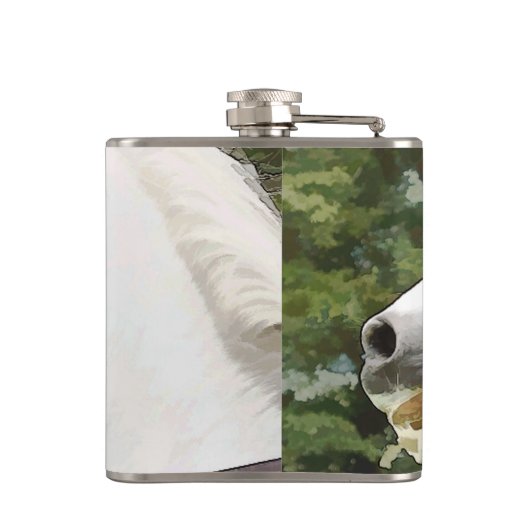 馬 フラスク (裏面)