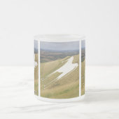 馬 フロストグラスマグカップ (中央)