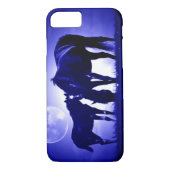 馬&ブルーナイトiPhone 7ケース Case-Mate iPhoneケース (裏面)