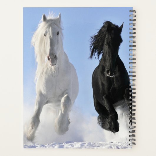 馬 プランナー手帳 (裏面)