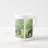 馬 ボーンチャイナマグカップ (正面右)