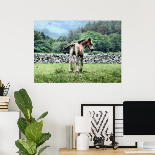馬 ポスター (ホームオフィス)