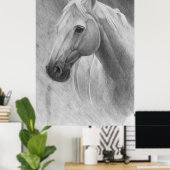 馬 ポスター (ホームオフィス)