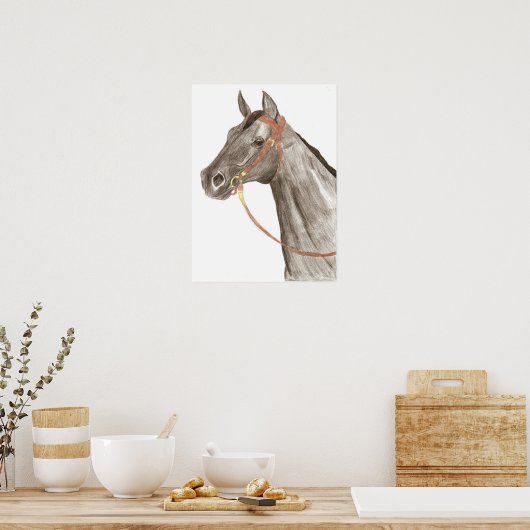 馬 ポスター (キッチン)