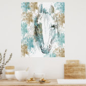 馬 ポスター (キッチン)