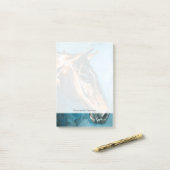 馬 ポストイット (デスク上)