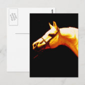 馬 ポストカード (正面/裏面)