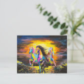 馬 ポストカード (スタンド正面)