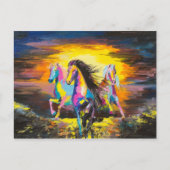 馬 ポストカード (正面)