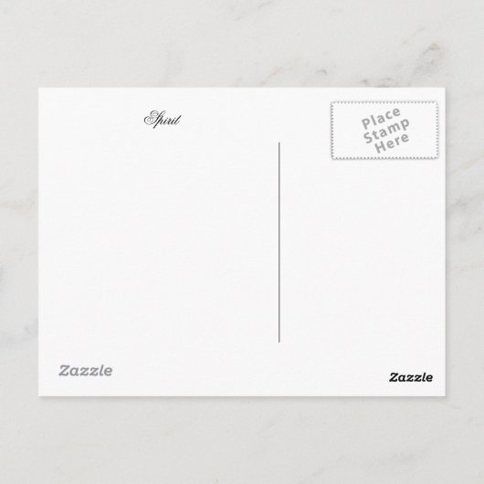 馬 ポストカード (裏面)