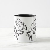 馬 マグカップ (中央)