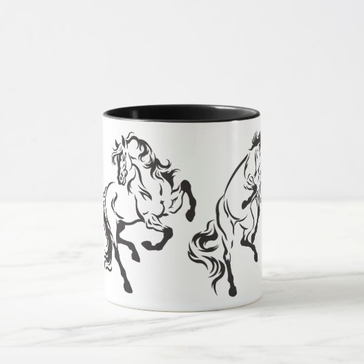 馬 マグカップ (中央)