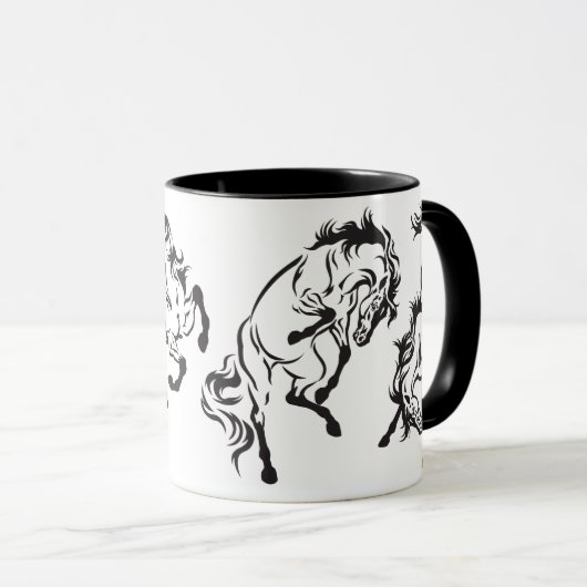 馬 マグカップ (正面右)
