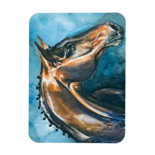 馬 マグネット (縦)