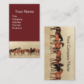 馬/マレスとフォールブラウン 名刺 (正面/裏面)