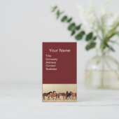 馬/マレスとフォールブラウン 名刺 (スタンド正面)