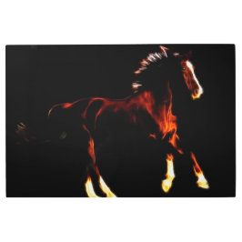 馬 メタルプリント