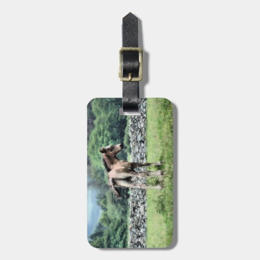 馬 ラゲッジタグ (正面縦)