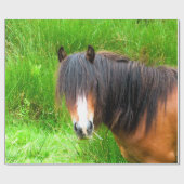 馬 ラッピングペーパー (フラット)