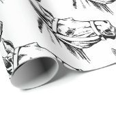 馬 ラッピングペーパー (ロールコーナー)