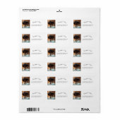 馬 ラベル (フルシート)