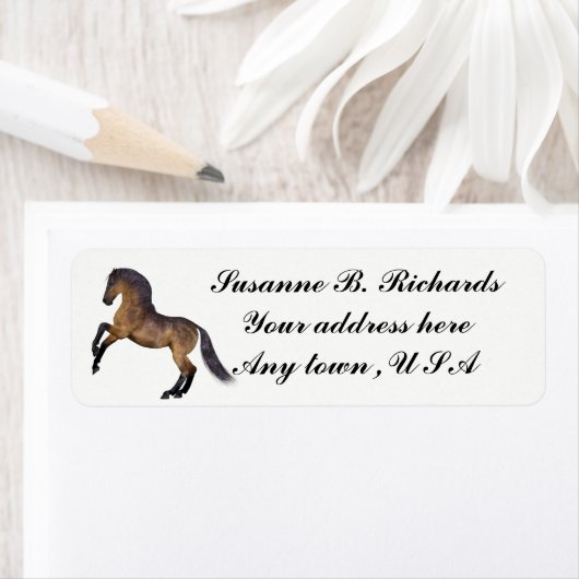 馬 ラベル (インサイチュ)