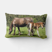 馬 ランバークッション (裏面)