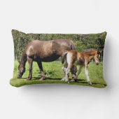 馬 ランバークッション (正面)