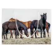 馬 ラージペーパーバッグ (裏面)