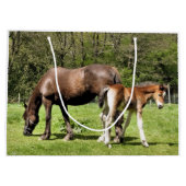 馬 ラージペーパーバッグ (裏面)