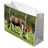 馬 ラージペーパーバッグ (裏面アングル)