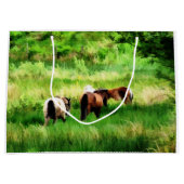 馬 ラージペーパーバッグ (正面)