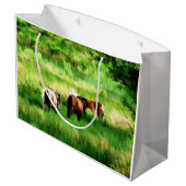 馬 ラージペーパーバッグ (裏面アングル)