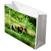 馬 ラージペーパーバッグ (正面アングル)