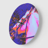 馬 ラージ壁時計 (傾斜)