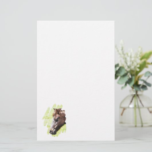 馬 便箋 (スタンド正面)