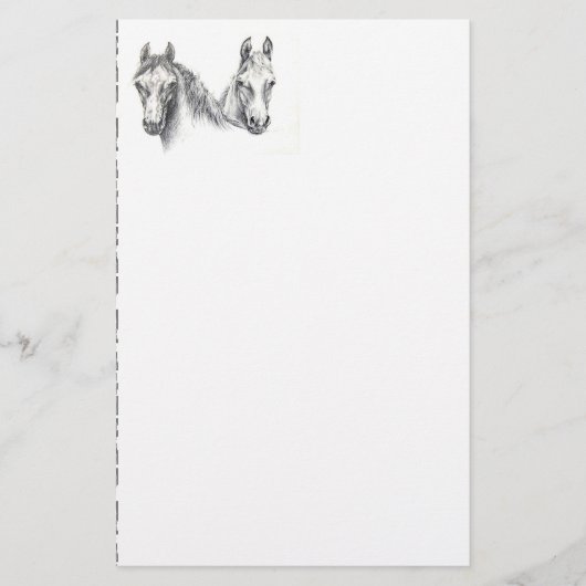 馬 便箋 (正面)