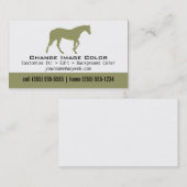馬-個人事業カード 名刺 (正面/裏面)