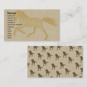 馬 名刺 (正面/裏面)