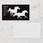 馬 名刺 (正面/裏面)