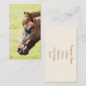 馬 名刺 (正面/裏面)