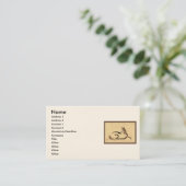 馬 名刺 (スタンド正面)