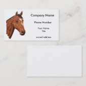 馬 名刺 (正面/裏面)