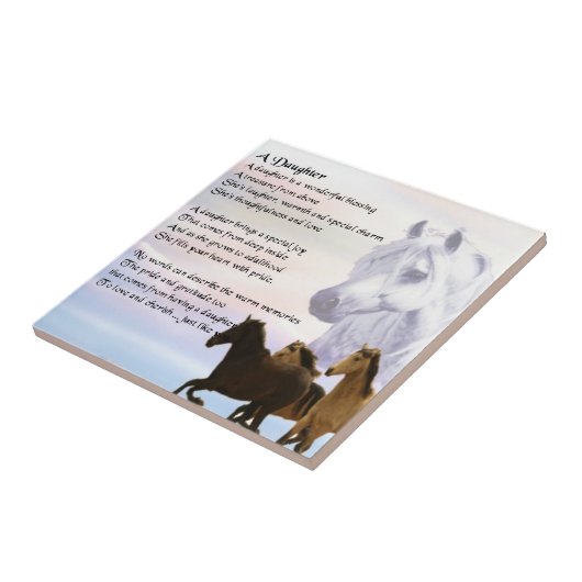 馬-娘の詩のタイル タイル (側面)