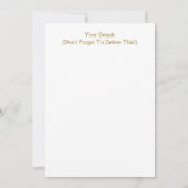 馬 招待状 (裏面)