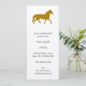 馬 招待状 (スタンド正面)