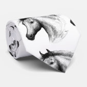 馬：白 ネクタイ (ロール)