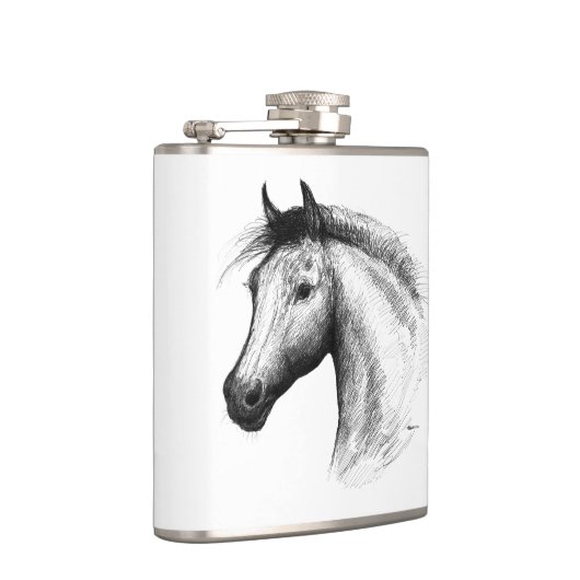 馬：白 フラスク (右)